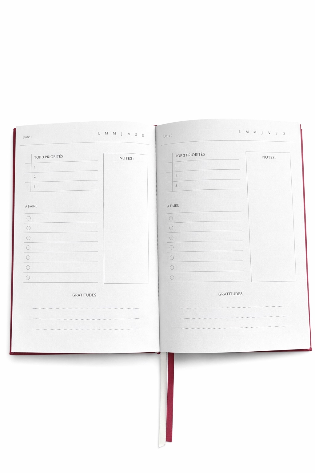 Productivité Agenda